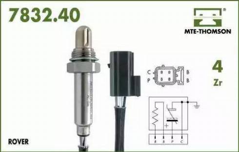 Fenno XL7832.40.062 - Лямбда-зонд, датчик кисню avtolavka.club