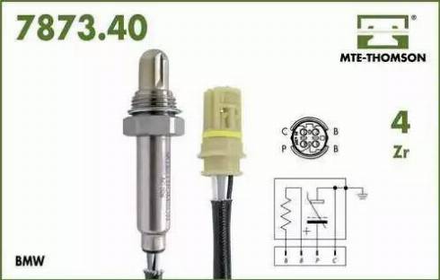 Fenno XL7873.40.035 - Лямбда-зонд, датчик кисню avtolavka.club