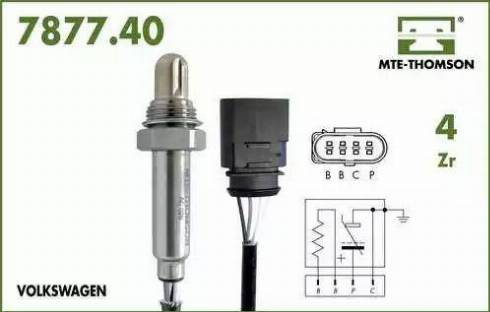 Fenno XL7877.40.072 - Лямбда-зонд, датчик кисню avtolavka.club