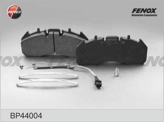 Fenox BP44004 - Гальмівні колодки, дискові гальма avtolavka.club