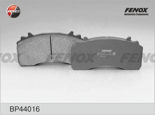 Fenox BP44016 - Гальмівні колодки, дискові гальма avtolavka.club