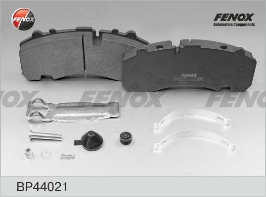 Fenox BP44021 - Гальмівні колодки, дискові гальма avtolavka.club