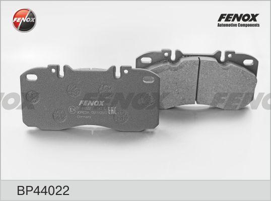 Fenox BP44022 - Гальмівні колодки, дискові гальма avtolavka.club