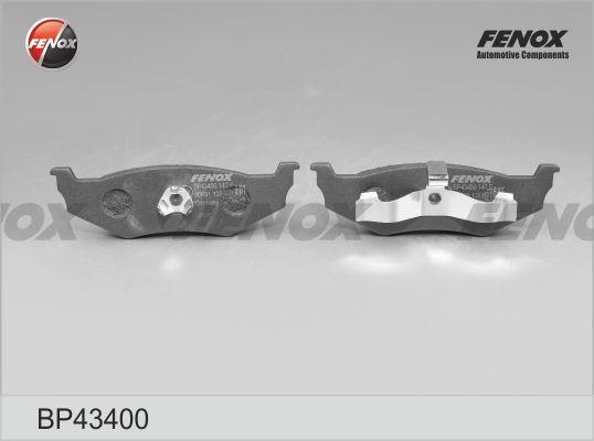 Fenox BP43400 - Гальмівні колодки, дискові гальма avtolavka.club