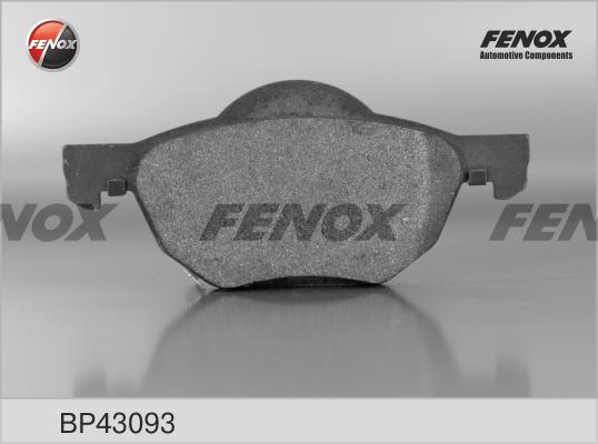 Fenox BP43093 - Гальмівні колодки, дискові гальма avtolavka.club