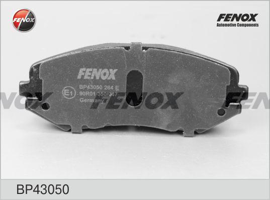 Fenox BP43050 - Гальмівні колодки, дискові гальма avtolavka.club