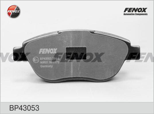 Fenox BP43053 - Гальмівні колодки, дискові гальма avtolavka.club