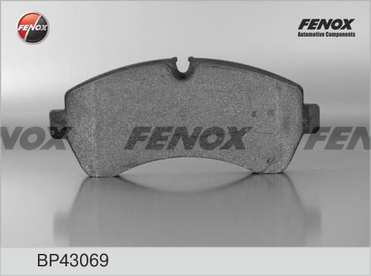 Fenox BP43069 - Гальмівні колодки, дискові гальма avtolavka.club