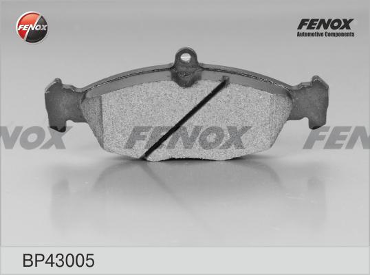 Fenox BP43005 - Гальмівні колодки, дискові гальма avtolavka.club