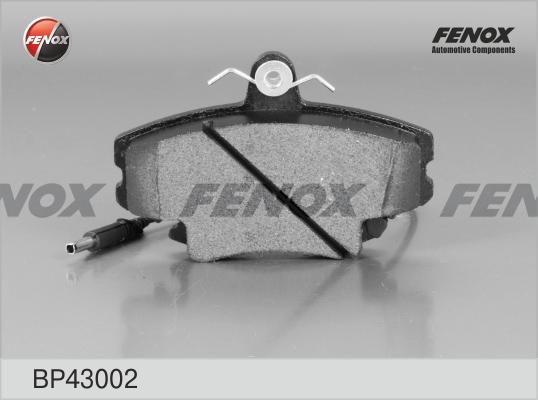 Fenox BP43002 - Гальмівні колодки, дискові гальма avtolavka.club