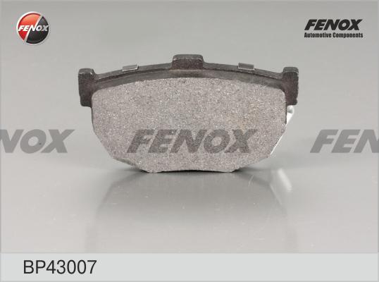 Fenox BP43007 - Гальмівні колодки, дискові гальма avtolavka.club