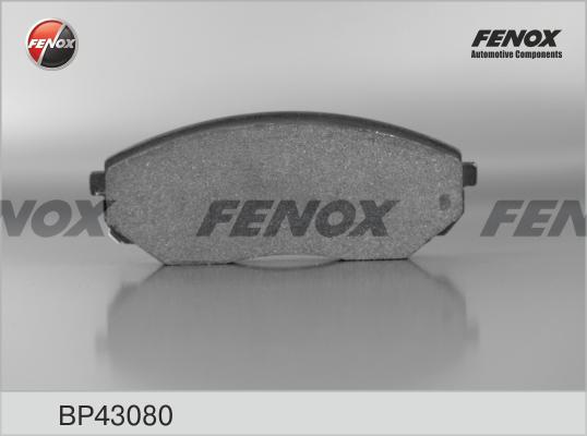 Fenox BP43080 - Гальмівні колодки, дискові гальма avtolavka.club