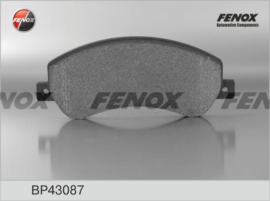 Fenox BP43087 - Гальмівні колодки, дискові гальма avtolavka.club