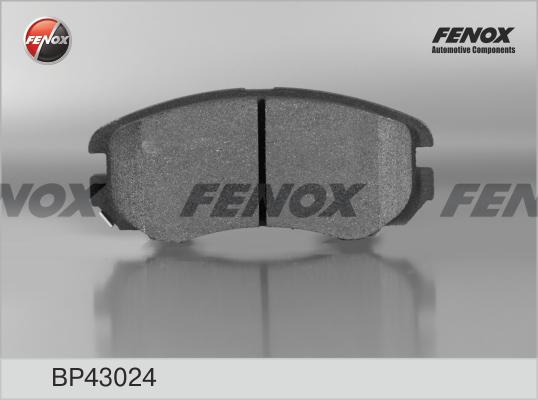 Fenox BP43024 - Гальмівні колодки, дискові гальма avtolavka.club