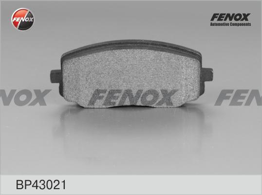 Fenox BP43021 - Гальмівні колодки, дискові гальма avtolavka.club