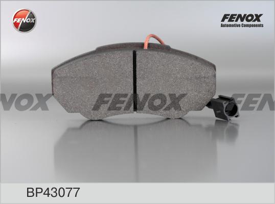 Fenox BP43077 - Гальмівні колодки, дискові гальма avtolavka.club