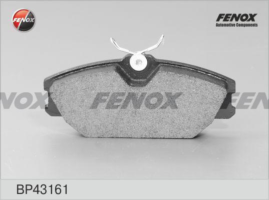 Fenox BP43161 - Гальмівні колодки, дискові гальма avtolavka.club