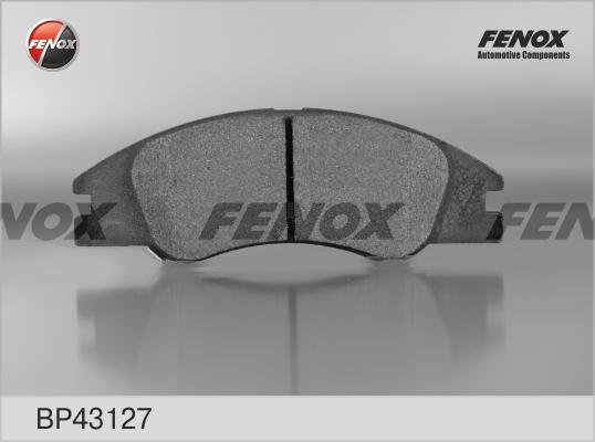 Fenox BP43127 - Гальмівні колодки, дискові гальма avtolavka.club