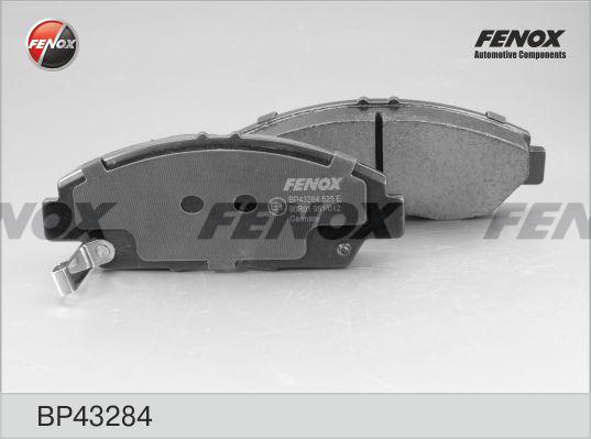 Fenox BP43284 - Гальмівні колодки, дискові гальма avtolavka.club