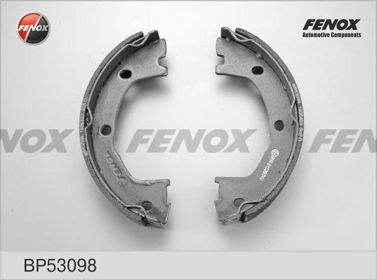 Fenox BP53098 - Комплект гальм, барабанний механізм avtolavka.club