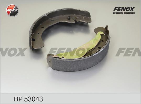 Fenox BP53043 - Комплект гальм, барабанний механізм avtolavka.club