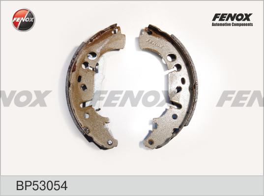Fenox BP53054 - Комплект гальм, барабанний механізм avtolavka.club