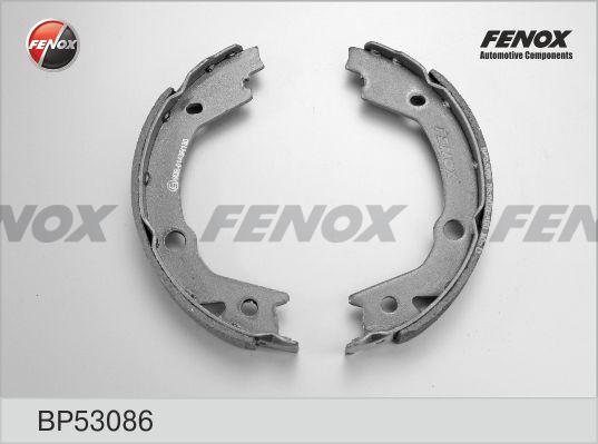 Fenox BP53086 - Комплект гальм, барабанний механізм avtolavka.club