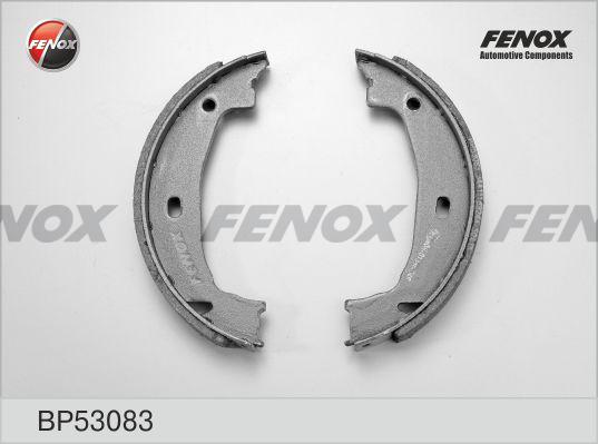 Fenox BP53083 - Комплект гальм, барабанний механізм avtolavka.club