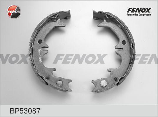 Fenox BP53087 - Комплект гальм, барабанний механізм avtolavka.club