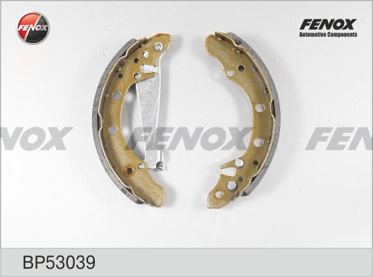 Fenox BP53039 - Комплект гальм, барабанний механізм avtolavka.club