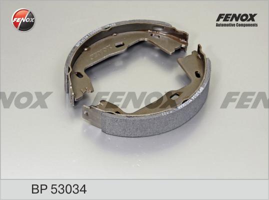 Fenox BP53034 - Комплект гальм, барабанний механізм avtolavka.club
