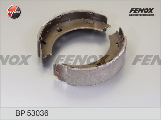 Fenox BP53036 - Комплект гальм, барабанний механізм avtolavka.club