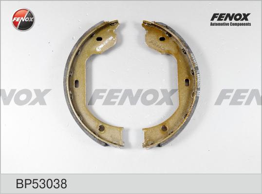 Fenox BP53038 - Комплект гальм, барабанний механізм avtolavka.club