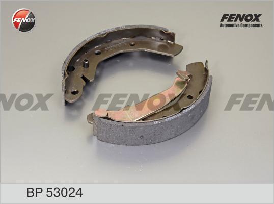 Fenox BP53024 - Комплект гальм, барабанний механізм avtolavka.club