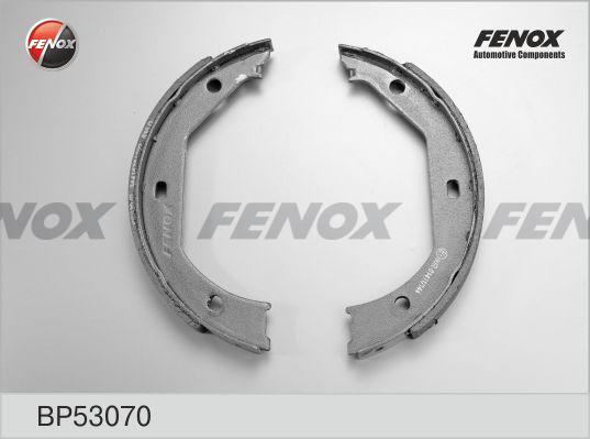 Fenox BP53070 - Комплект гальм, барабанний механізм avtolavka.club