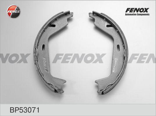 Fenox BP53071 - Комплект гальм, барабанний механізм avtolavka.club