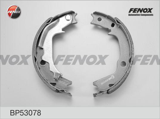 Fenox BP53078 - Комплект гальм, барабанний механізм avtolavka.club