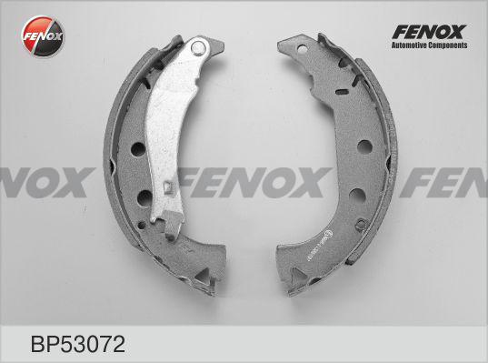 Fenox BP53072 - Комплект гальм, барабанний механізм avtolavka.club