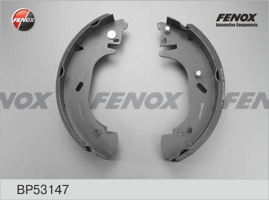 Fenox BP53147 - Комплект гальм, барабанний механізм avtolavka.club