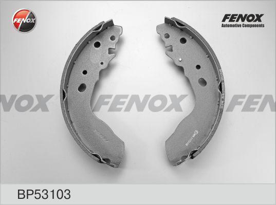 Fenox BP53103 - Комплект гальм, барабанний механізм avtolavka.club