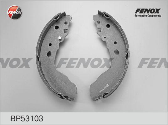 Fenox BP53103 - Комплект гальм, барабанний механізм avtolavka.club