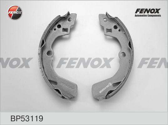 Fenox BP53119 - Комплект гальм, барабанний механізм avtolavka.club
