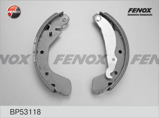 Fenox BP53118 - Комплект гальм, барабанний механізм avtolavka.club