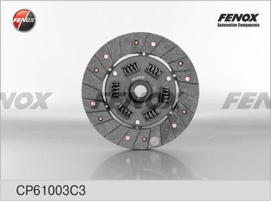 Fenox CP61003C3 - Диск зчеплення avtolavka.club