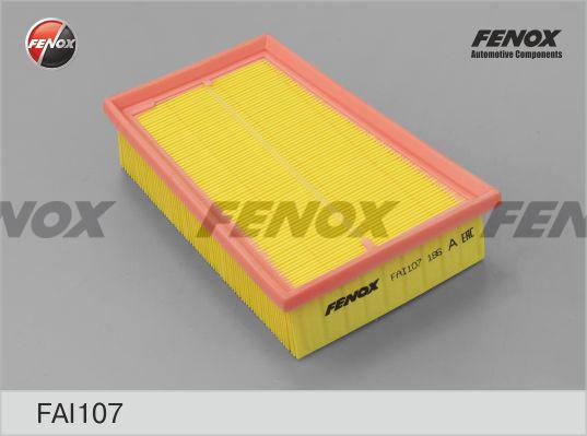 Fenox FAI107 - Повітряний фільтр avtolavka.club