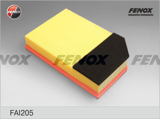 Fenox FAI205 - Повітряний фільтр avtolavka.club