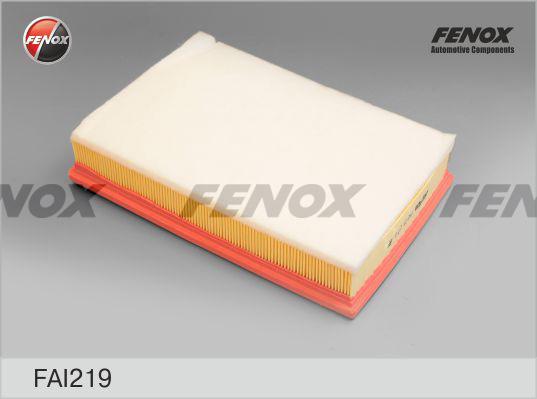 Fenox FAI219 - Повітряний фільтр avtolavka.club