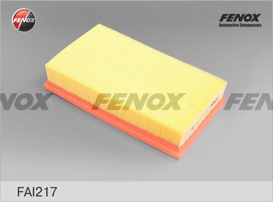 Fenox FAI217 - Повітряний фільтр avtolavka.club