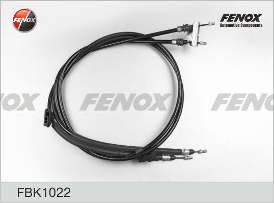 Fenox FBK1022 - Трос, гальмівна система avtolavka.club
