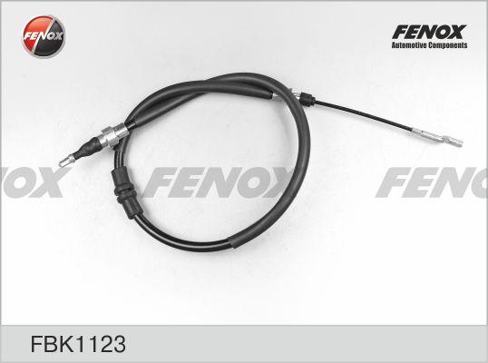 Fenox FBK1123 - Трос, гальмівна система avtolavka.club
